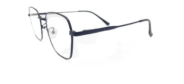 Black_Gold_Metal_Rectangular_Eyeglasses_For_Men/Women