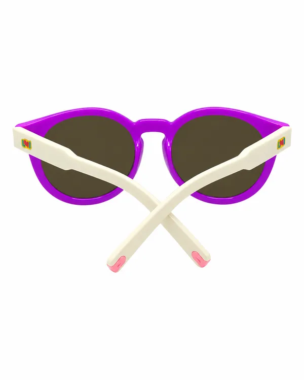 Quickstyle_Eyewear_Kids'_Blue-Blocking_Sunglasses,_Purple_with_White_Polka_Dot,_Round_Frame,_Ages_4-12Y