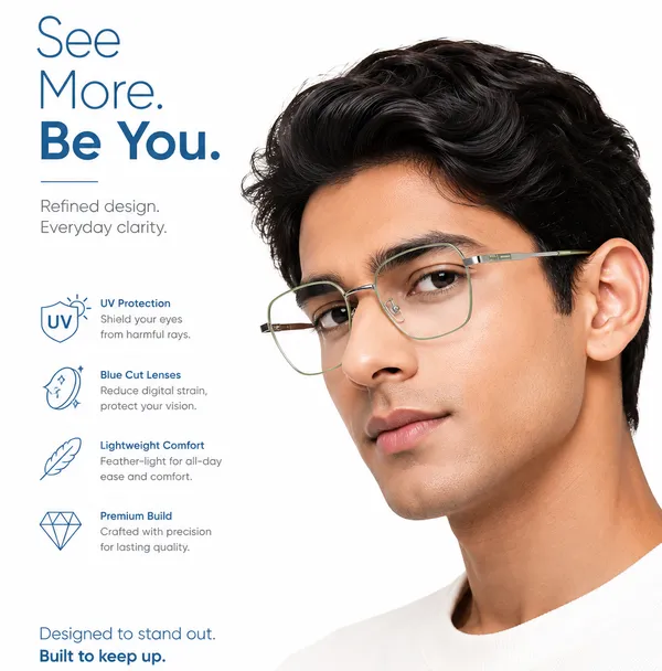 Metal_Full_Rim_Rectangle_Eyeglass_Frame_For_Unisex