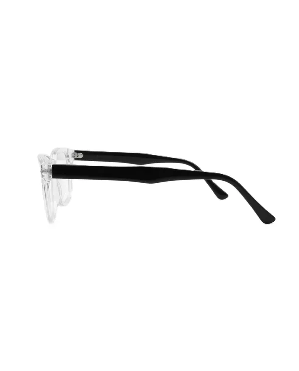 Clear_Black_Acetate_Full_Rim_Rectangle_Eyeglass_Frame_For_Unisex