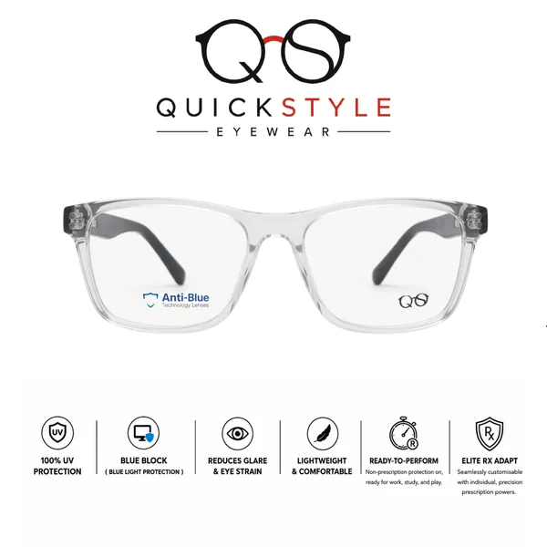 Clear_Black_Acetate_Full_Rim_Rectangle_Eyeglass_Frame_For_Unisex