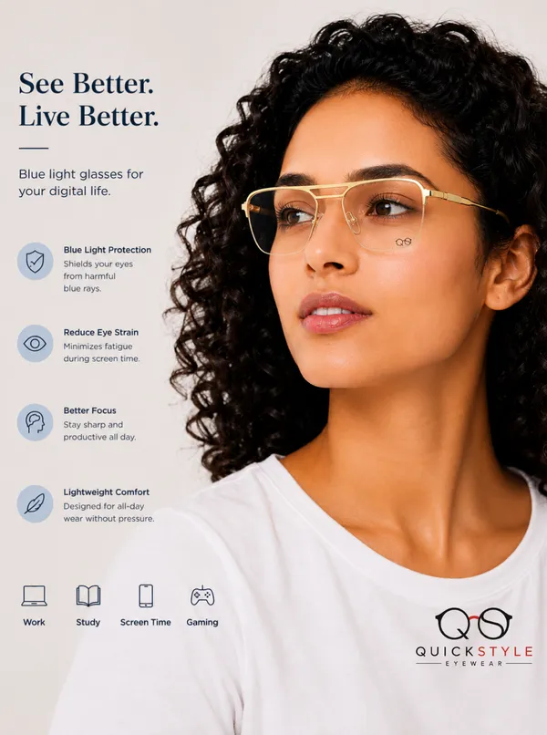 Gold_Metal_Rectangular_Eyeglasses_Burgundy_Temples_For_Men/Women