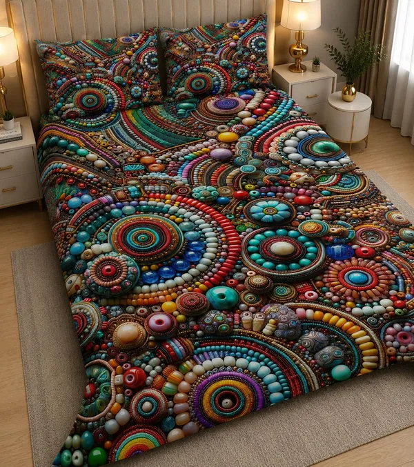 11D_Printed_Glace_Cotton_Bohemian_Multicolour_Abstract_Print_Bedsheet