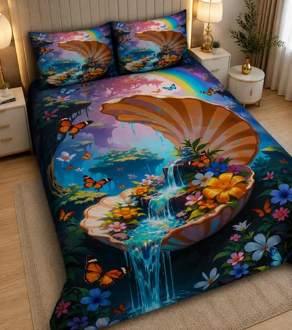 11D_Printed_Glace_Cotton_Floral_Waterfall_Print_Double_Bedsheet