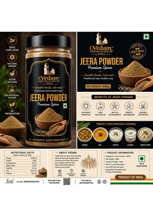 Vedam_Jeera_Powder_Premium_Spices_500_G