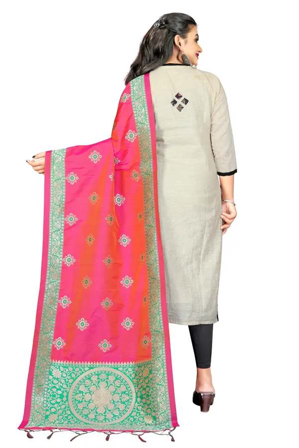 Pink_Threads_Jacquard_Self_Design_Dupatta_For_Women