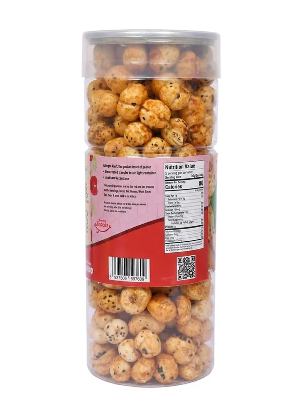 Laza_Mix_Masala_And_Tangy_Tomato_Cream_Roasted_Makhana_Combo_Pack_Of_2