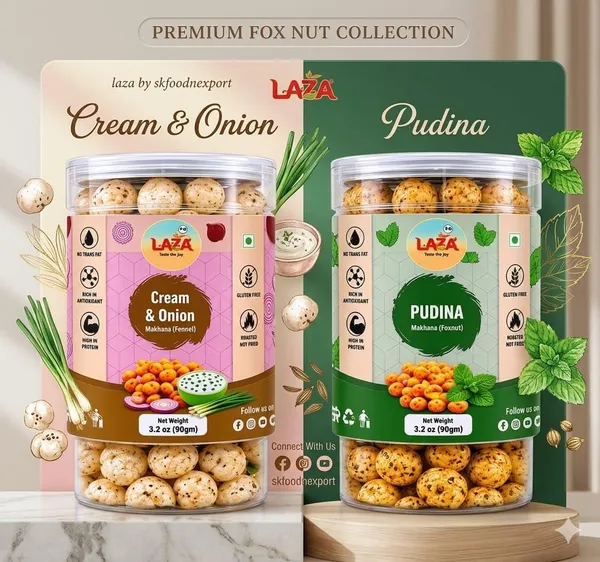 Laza_Cream_Onion_And_Pudina_Roasted_Makhana_Combo_Pack_Of_2