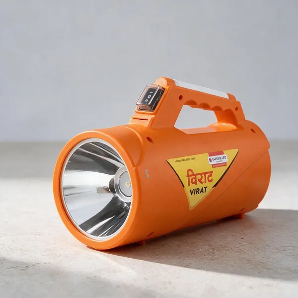 Silvolite_Virat_Orange_Rechargeable_Torch_Light_6V