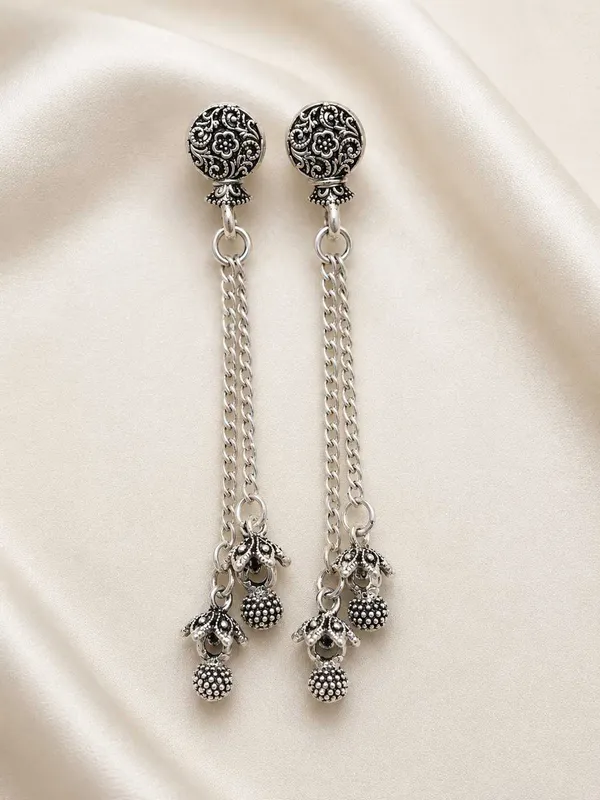 Silver_Oxidized_Alloy_Floral_Long_Drop_Earrings_For_Women_Pack_Of_2