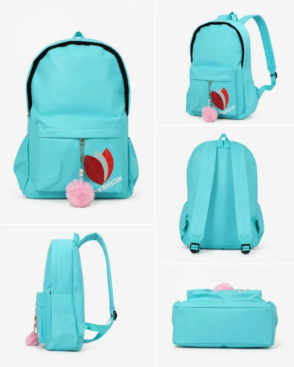 Turquoise_Polyester_Printed_Backpack_For_Women