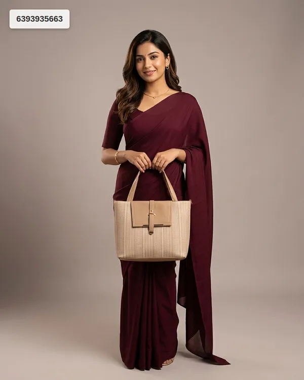 Beige_Pu_Leather_Structured_Buckle_Flap_Tote_Bag_For_Women