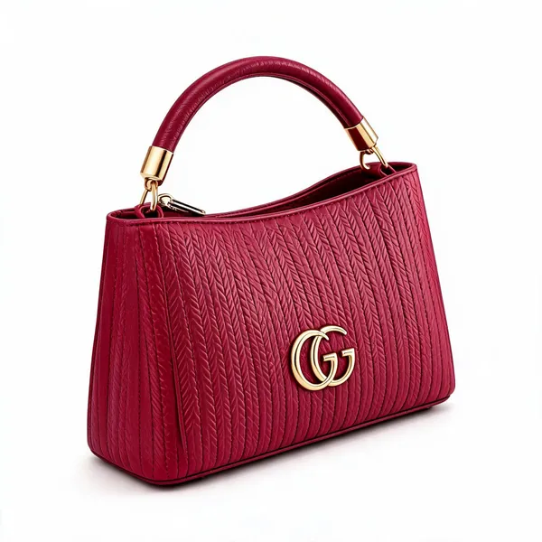 Maroon_Pu_Leather_Structured_Handbag_For_Women