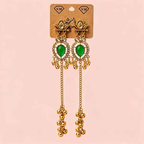 Green_Gold_Tone_Alloy_Teardrop_Stone_Drop_Earrings_For_Women_Pack_Of_2