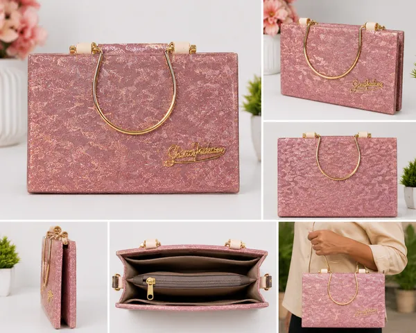 Pink_Pu_Leather_Textured_Structured_Tote_Bag_For_Women
