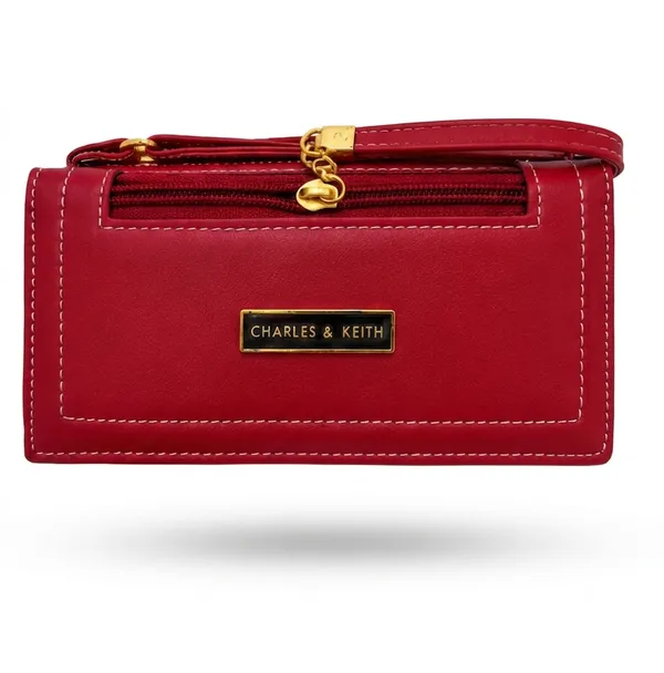 Red_Pu_Leather_Zip_Front_Clutch_Bag_For_Women_Pack_Of_2