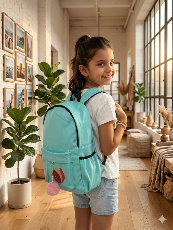 Turquoise_Polyester_Printed_Backpack_For_Women