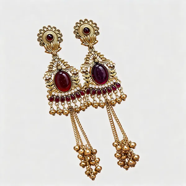 Gold_Alloy_Red_Stone_Studded_Chandelier_Earrings_For_Women