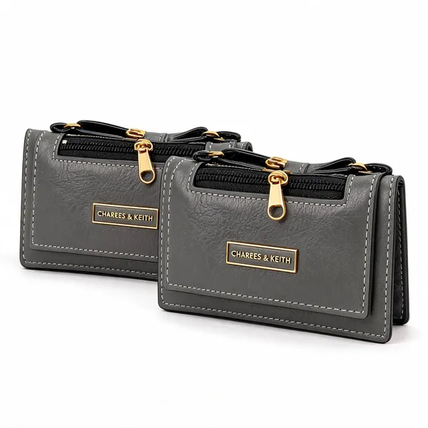 Grey_Pu_Leather_Compact_Zip_Wallet_With_Front_Pocket_For_Women_Pack_Of_2