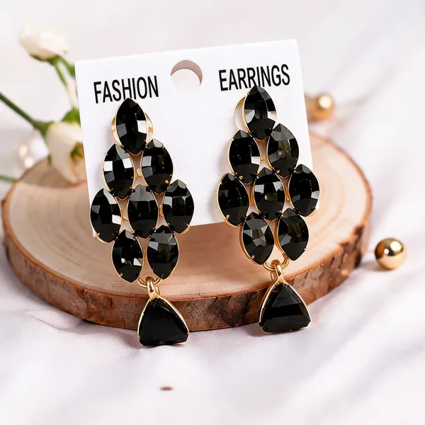 Black_Alloy_Geometric_Layered_Drop_Earrings_For_Women_Pack_Of_2