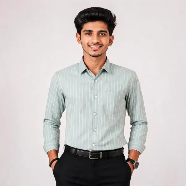 Mint_Cotton_Regular_Fit_Textured_Shirt_For_Men