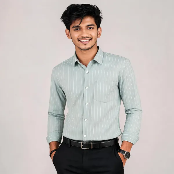 Mint_Cotton_Regular_Fit_Textured_Shirt_For_Men
