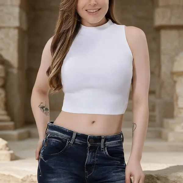 Black_White_Ribbed_Cotton_Slim_Fit_Crop_Top_For_Women_Pack_Of_2