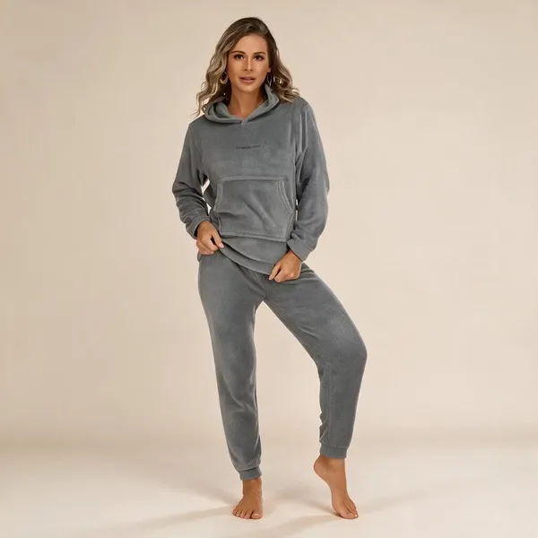 Grey_Wool_Relaxed_Fit_Hoodie_And_Jogger_Set_For_Women
