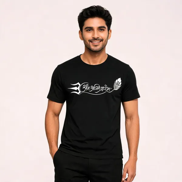 Black_Bio_Wash_Cotton_Graphic_Crew_Neck_T-Shirt_For_Men