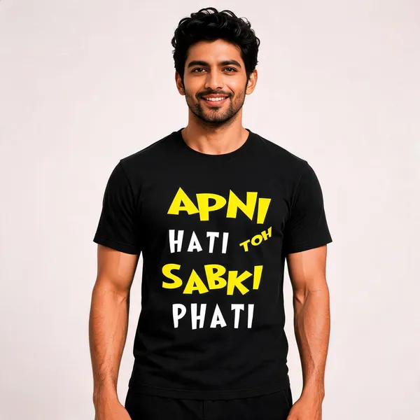 Black_Bio_Wash_Cotton_Graphic_Round_Neck_T-Shirt_For_Men