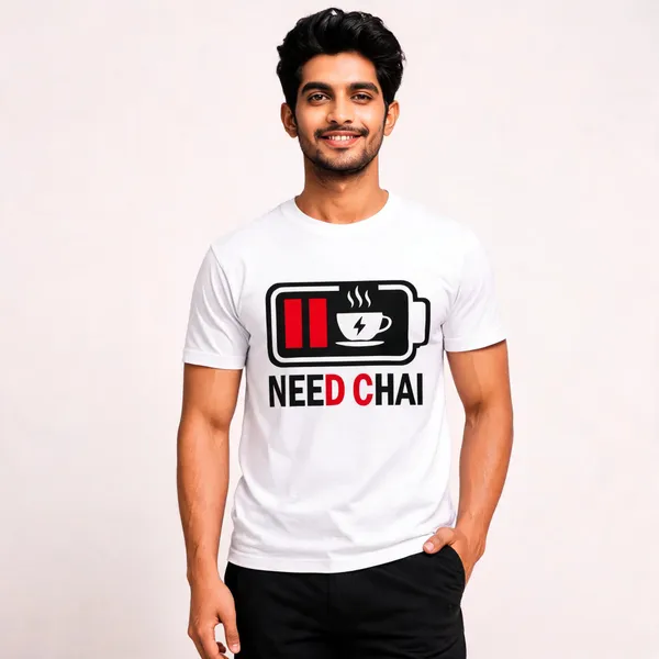 White_Bio_Wash_Cotton_Regular_Fit_Graphic_T-Shirt_For_Men