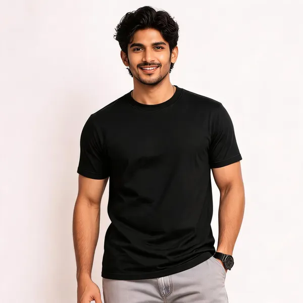 Black_Bio_Wash_Cotton_Regular_Fit_Graphic_T-Shirt_For_Men