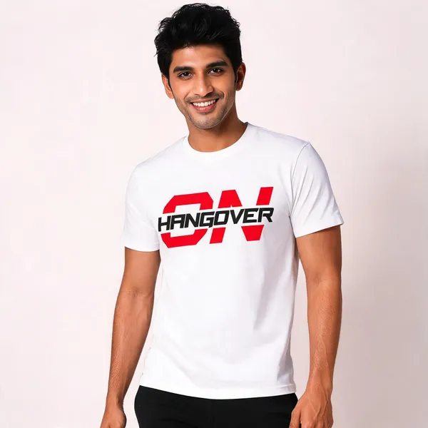White_Bio_Wash_Cotton_Graphic_Round_Neck_T-Shirt_For_Men