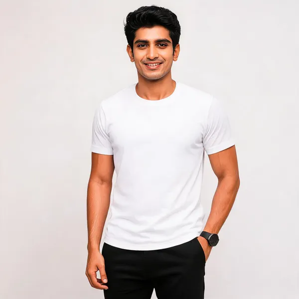 White_Bio_Wash_Cotton_Regular_Fit_Graphic_T-Shirt_For_Men