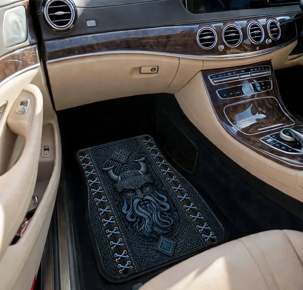 Polyester_Anti-Slip_Rubber_Black_Printed_Car_Floor_Mat_Pack_Of_2
