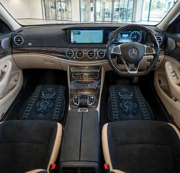 Polyester_Anti-Slip_Rubber_Black_Printed_Car_Floor_Mat_Pack_Of_2