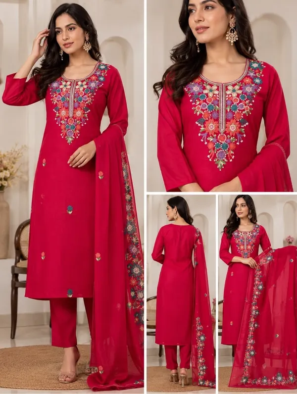 Pink_Cotton_Straight_Embroidered_Kurta_Set_For_Women