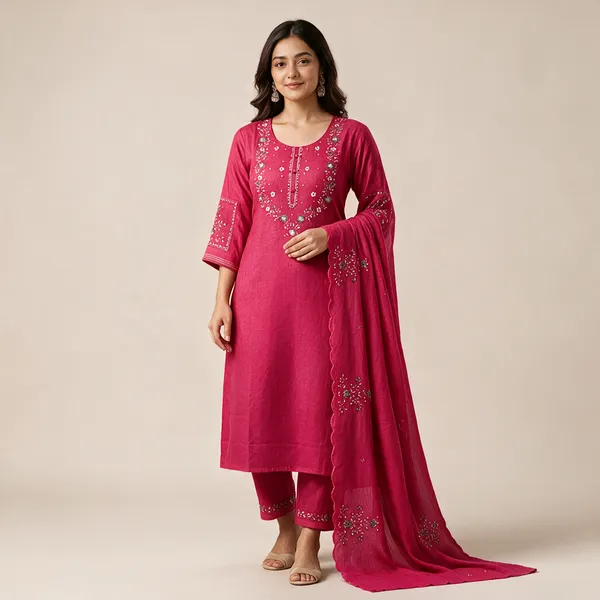 Pink_Cotton_Straight_Embroidered_Kurta_Suit_Set_For_Women