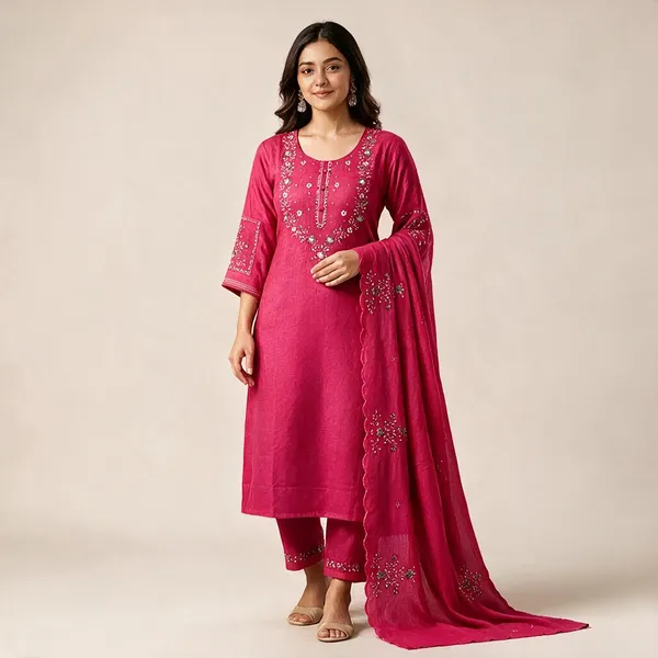 Pink_Cotton_Straight_Embroidered_Kurta_Suit_Set_For_Women