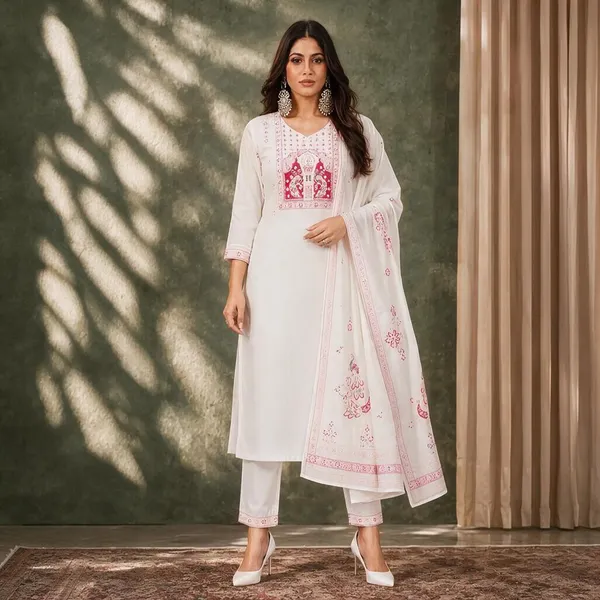 White_Embroidered_Straight_Kurta_Set_for_Women