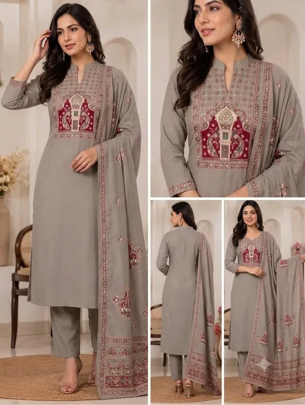 Taupe_Embroidered_Straight_Ethnic_Suit_Set_for_Women