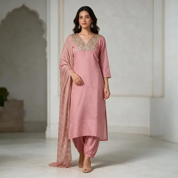 Pink_Embellished_Straight_Kurta_Set_With_Dupatta_For_Women