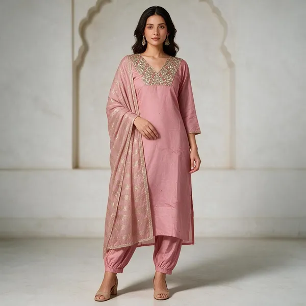 Pink_Embellished_Straight_Kurta_Set_With_Dupatta_For_Women