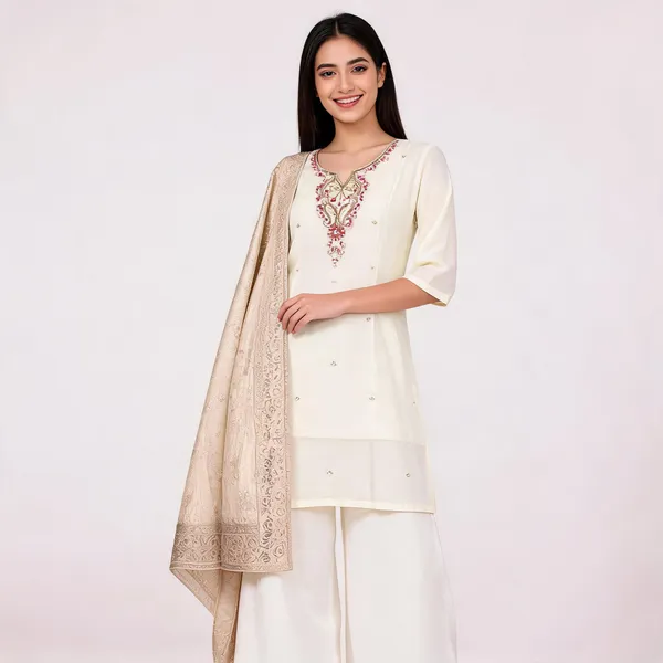 Ivory_Cotton_Straight_Embroidered_Kurta_Set_For_Women