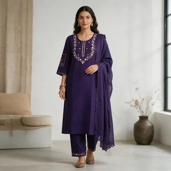 Purple_Embroidered_Three_Piece_Kurta_Set_for_Women