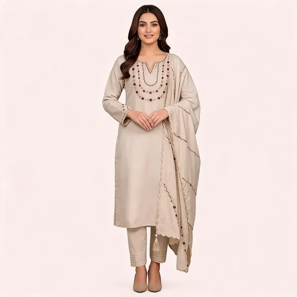 Cream_Cotton_Silk_Straight_Embroidered_Kurta_Set_For_Women