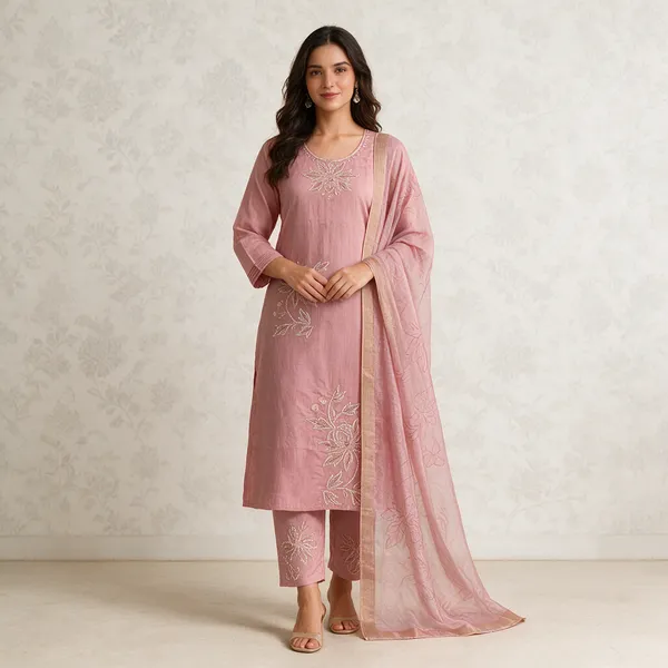 Pink_Cotton_Straight_Embroidered_Kurta_Set_For_Women