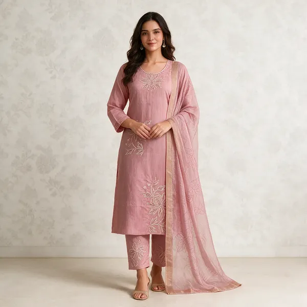 Pink_Cotton_Straight_Embroidered_Kurta_Set_For_Women
