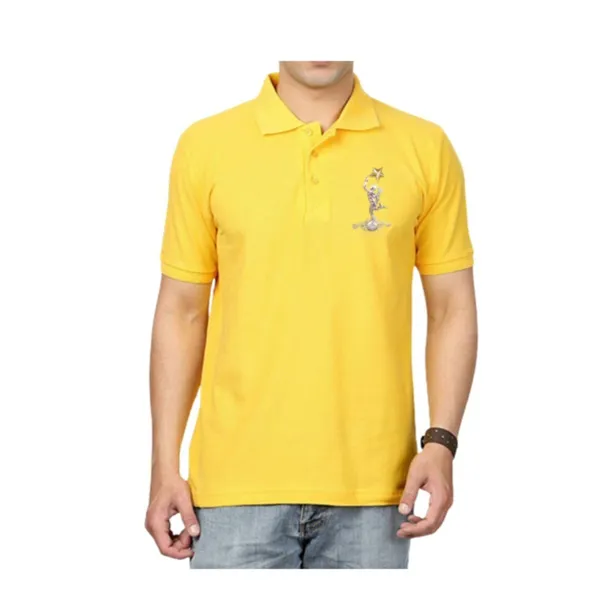 T_Shirt_Signals_Collar_Golden_Orange