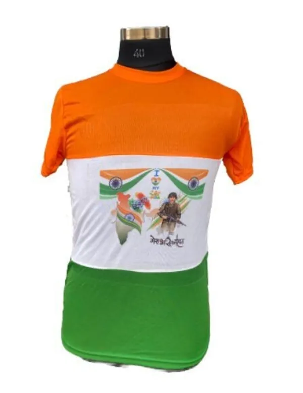 Tricolour_Tshirt_With_Indian_Army